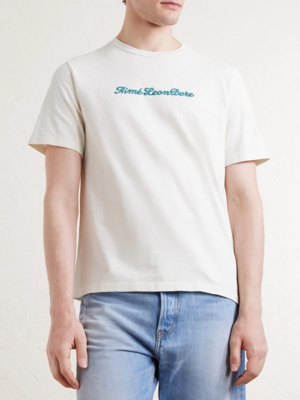 Logo-Print Cotton-Jersey T-Shirt - FR Logo-Print Cotton-Jersey T-Shirt - FR