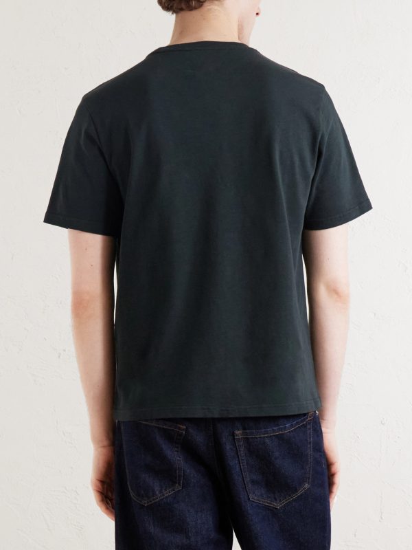Logo-Print Cotton-Jersey T-Shirt - BK Logo-Print Cotton-Jersey T-Shirt - BK