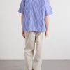 Striped Cotton-Poplin Shirt - BK Striped Cotton-Poplin Shirt - BK