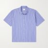 Striped Cotton-Poplin Shirt Striped Cotton-Poplin Shirt