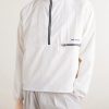 Loo-Embroidered Shell Half-Zip Jacket - FR Loo-Embroidered Shell Half-Zip Jacket - FR
