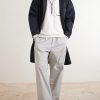 Loo-Embroidered Shell Half-Zip Jacket - OU Loo-Embroidered Shell Half-Zip Jacket - OU
