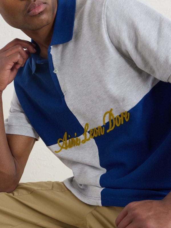 Logo-Embroidered Colour-Block Cotton-Piqué Polo Shirt - CU Logo-Embroidered Colour-Block Cotton-Piqué Polo Shirt - CU