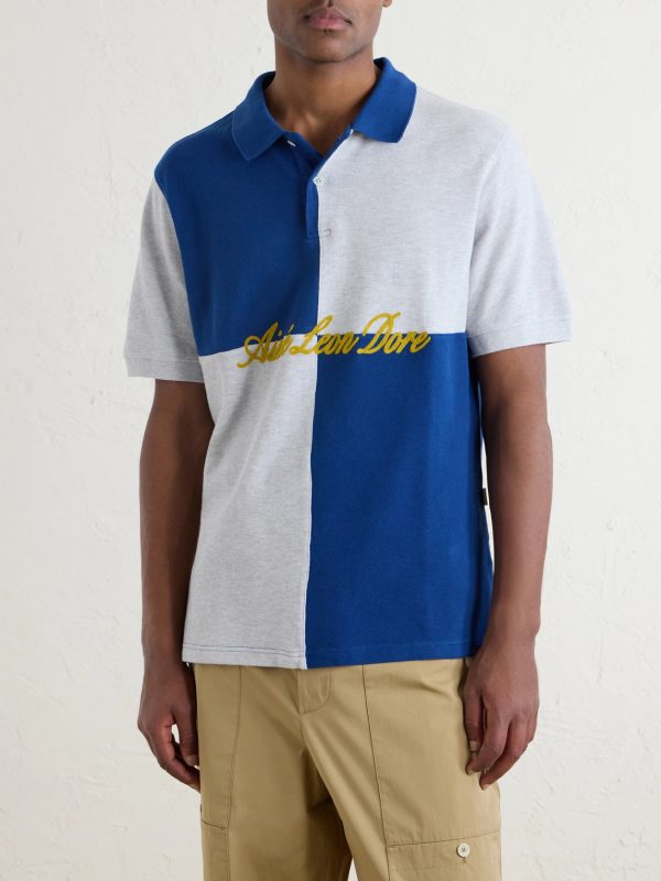 Logo-Embroidered Colour-Block Cotton-Piqué Polo Shirt - FR Logo-Embroidered Colour-Block Cotton-Piqué Polo Shirt - FR