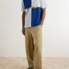 Logo-Embroidered Colour-Block Cotton-Piqué Polo Shirt - OU Logo-Embroidered Colour-Block Cotton-Piqué Polo Shirt - OU