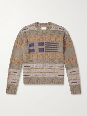 Knitted Cotton Sweater