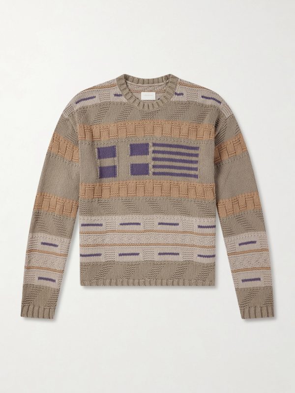 Knitted Cotton Sweater Knitted Cotton Sweater