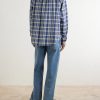 Checked Cotton Shirt - BK
