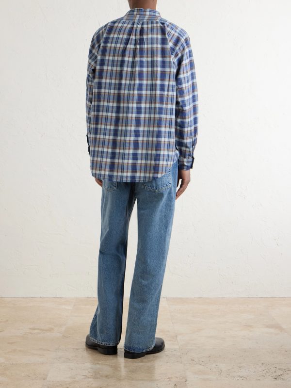 Checked Cotton Shirt - BK