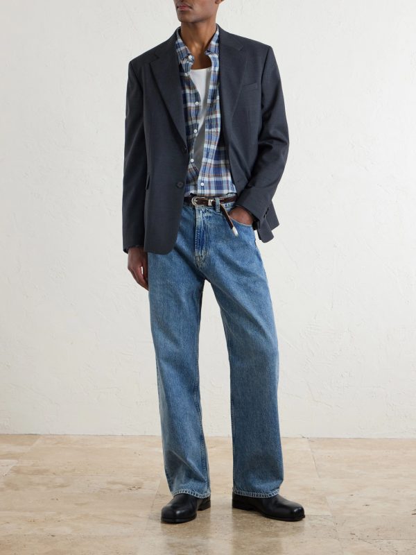 Checked Cotton Shirt - OU