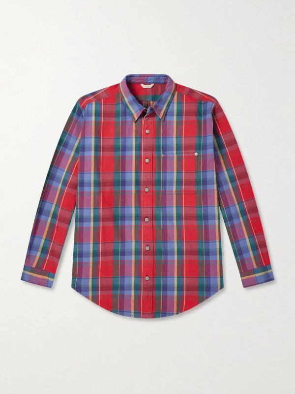 Checked Cotton-Twill Shirt Checked Cotton-Twill Shirt