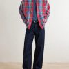 Checked Cotton-Twill Shirt - OU Checked Cotton-Twill Shirt - OU