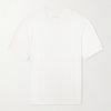 Striped Pointelle-Knit Merino Wool T-Shirt Striped Pointelle-Knit Merino Wool T-Shirt