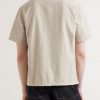 Novelty Camp-Collar Cotton-Jacquard Shirt - BK Novelty Camp-Collar Cotton-Jacquard Shirt - BK
