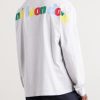 Dove Logo-Print Cotton-Jersey Sweater - BK Dove Logo-Print Cotton-Jersey Sweater - BK