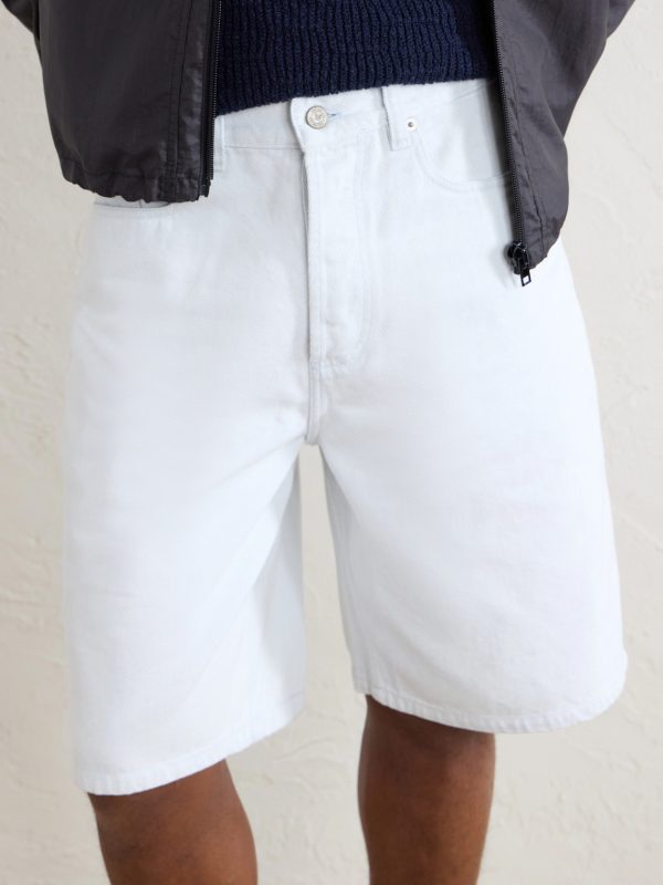 Straight-Leg Denim Shorts - CU Straight-Leg Denim Shorts - CU