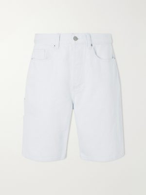 Straight-Leg Denim Shorts Straight-Leg Denim Shorts