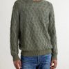 Cable-Knit Cotton-Blend Sweater - FR Cable-Knit Cotton-Blend Sweater - FR