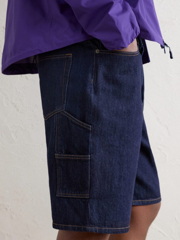 Straight-Leg Denim Shorts - CU Straight-Leg Denim Shorts - CU