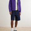 Straight-Leg Denim Shorts - OU Straight-Leg Denim Shorts - OU