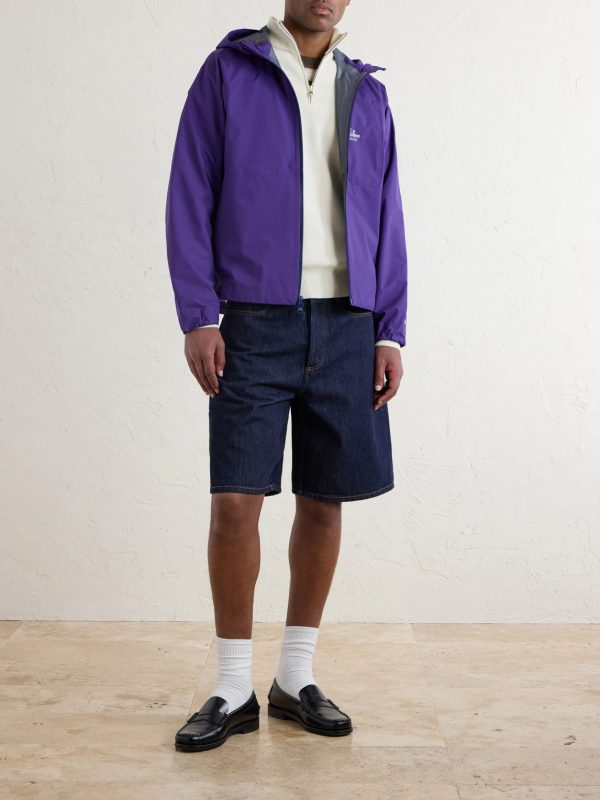 Straight-Leg Denim Shorts - OU Straight-Leg Denim Shorts - OU