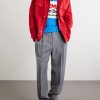 Logo-Detailed Merino Wool Half-Zip T-Shirt - OU Logo-Detailed Merino Wool Half-Zip T-Shirt - OU