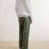 Straight-Leg Cotton-Canvas Trousers - BK
