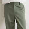 Straight-Leg Cotton-Canvas Trousers - CU