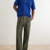 Logo-Embroidered Cotton-Jersey T-Shirt - OU