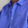 Logo-Embroidered Cotton Shirt - CU Logo-Embroidered Cotton Shirt - CU