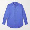 Logo-Embroidered Cotton Shirt Logo-Embroidered Cotton Shirt