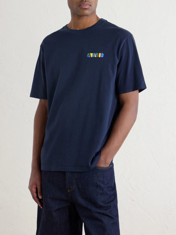 Logo-Print Cotton-Jersey T-Shirt - FR Logo-Print Cotton-Jersey T-Shirt - FR