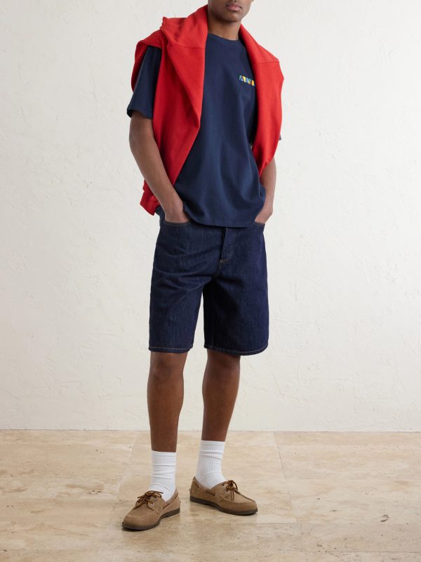 Logo-Print Cotton-Jersey T-Shirt - OU Logo-Print Cotton-Jersey T-Shirt - OU