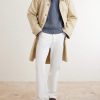 Knitted Cotton-Blend Polo Sweater - OU Knitted Cotton-Blend Polo Sweater - OU
