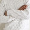 Cable-Knit Cotton-Blend Sweater - CU Cable-Knit Cotton-Blend Sweater - CU