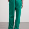 Wide-Leg Cotton Trousers - BK Wide-Leg Cotton Trousers - BK
