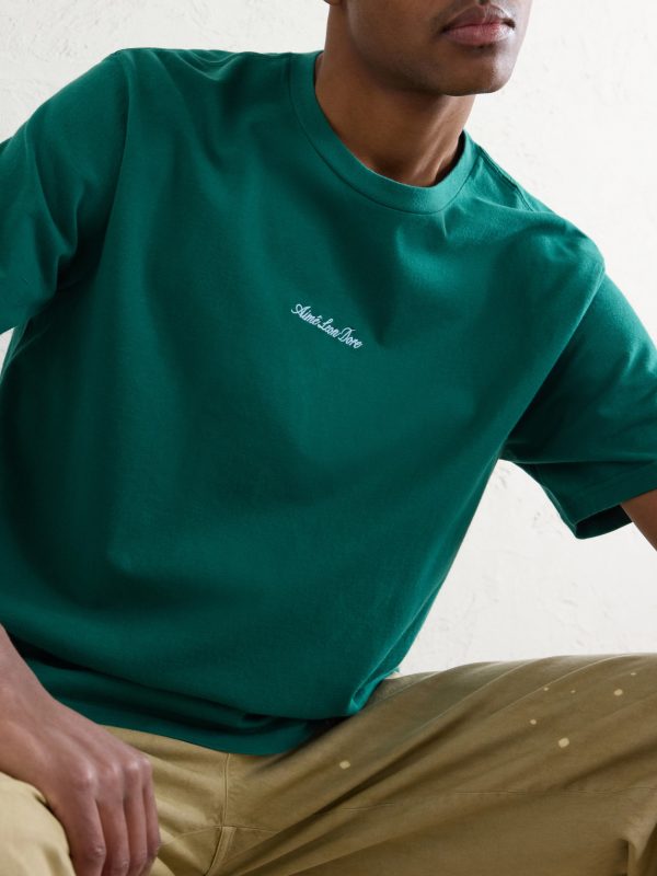 Logo-Embroidered Cotton-Jersey T-Shirt - CU Logo-Embroidered Cotton-Jersey T-Shirt - CU