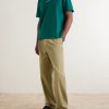 Logo-Embroidered Cotton-Jersey T-Shirt - OU Logo-Embroidered Cotton-Jersey T-Shirt - OU