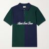 Logo-Embroidered Colour-Block Cotton-Piqué Polo Shirt Logo-Embroidered Colour-Block Cotton-Piqué Polo Shirt