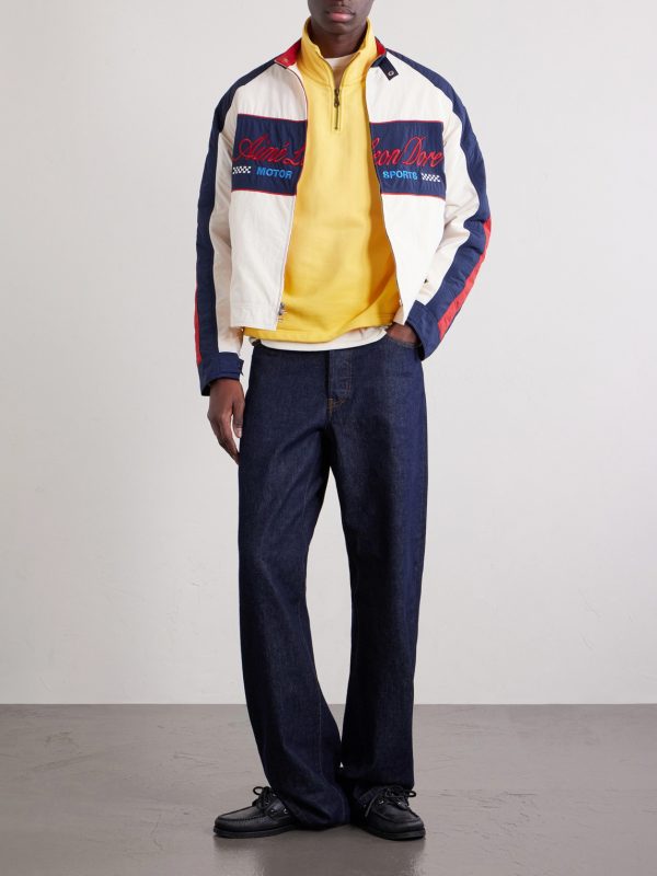 Logo-Embroidered Shell Lightweight Jacket - OU Logo-Embroidered Shell Lightweight Jacket - OU