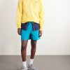 Straight-Leg Logo-Embroidered Shell Drawstring Shorts - OU