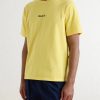 Logo-Embroidered Cotton-Jersey T-Shirt - FR Logo-Embroidered Cotton-Jersey T-Shirt - FR