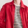Striped Open-Knit Cotton-Blend Sweater - CU Striped Open-Knit Cotton-Blend Sweater - CU