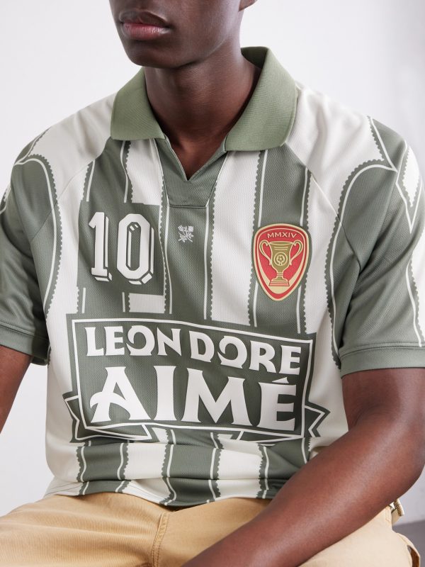 Logo-Appliquéd Striped Jersey T-Shirt - CU Logo-Appliquéd Striped Jersey T-Shirt - CU