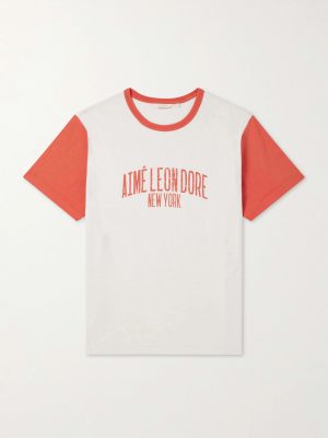 Logo-Print Cotton-Jersey T-Shirt