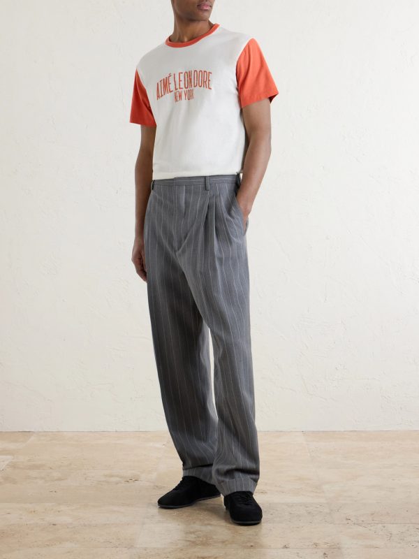 Logo-Print Cotton-Jersey T-Shirt - OU