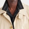 Camp-Collar Striped Cotton-Blend Jacquard Shirt - E1 Camp-Collar Striped Cotton-Blend Jacquard Shirt - E1