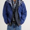 Reversible Checked Shell Windbreaker Jacket - CU