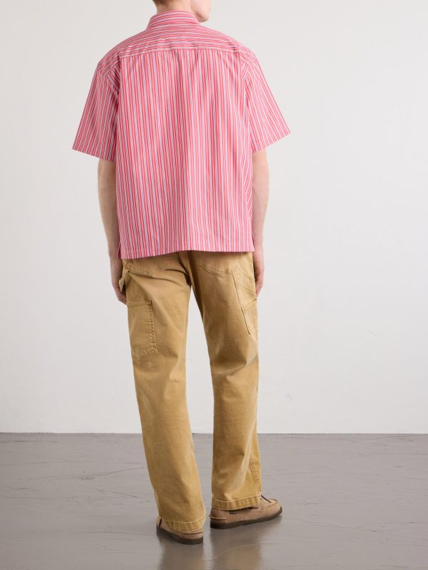 Striped Cotton-Poplin Shirt - BK Striped Cotton-Poplin Shirt - BK