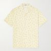 Camp-Collar Printed Cotton Shirt Camp-Collar Printed Cotton Shirt
